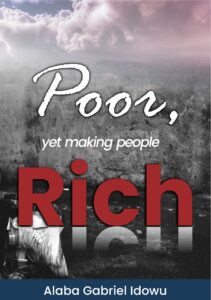 Cover design for Por, yet making people rich