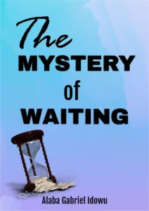 Cover design for The mystery of waiting